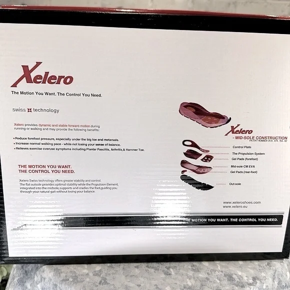 Xelero Genesis XPS Gray/Mint Swiss Technology Performance Athletics WMS 7.5M✨NEW - Picture 11 of 16